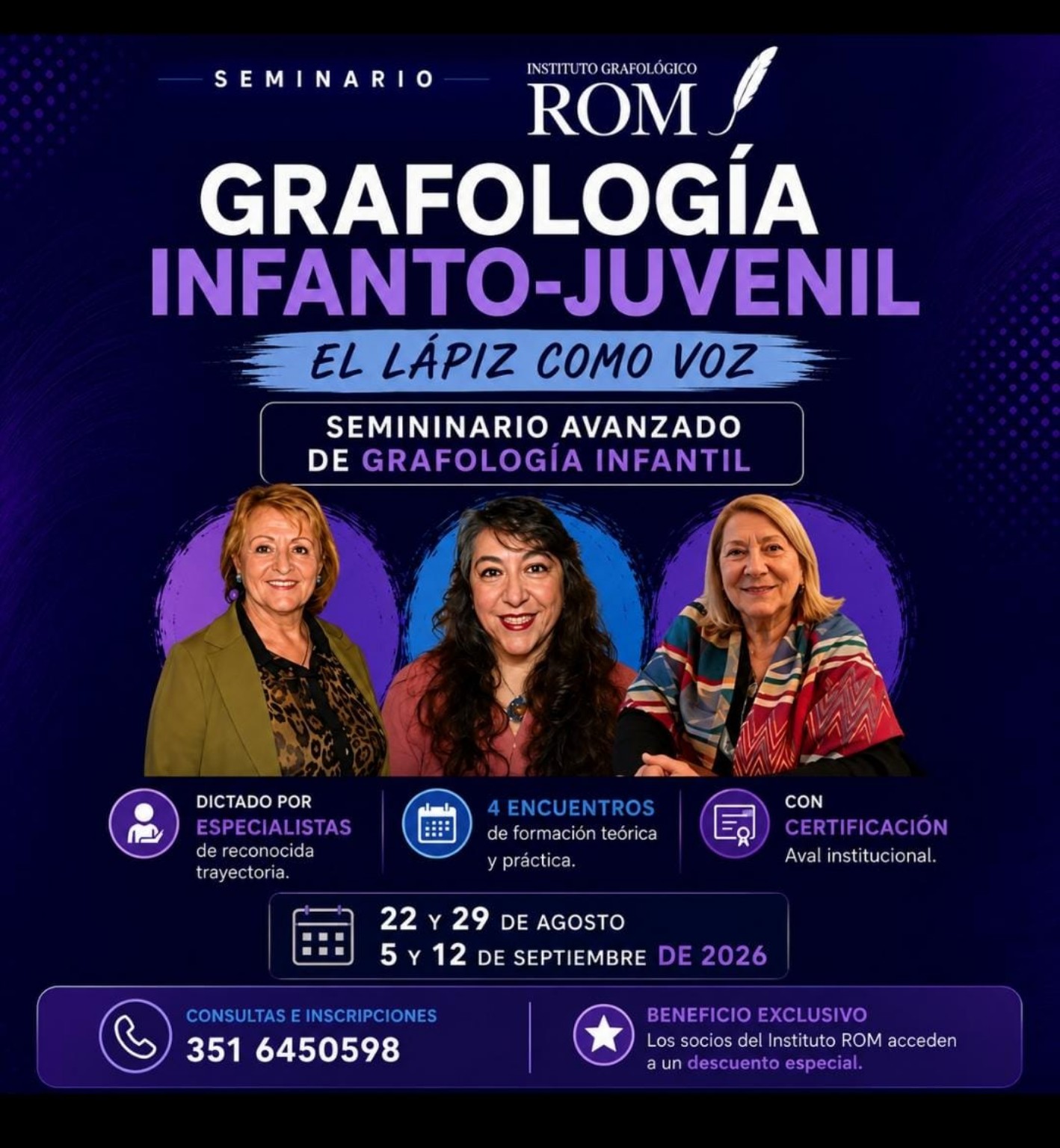 Seminario Avanzado de Grafología Infantil